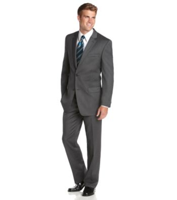 MICHAEL Michael Kors® Men's Solid Charcoal Suit