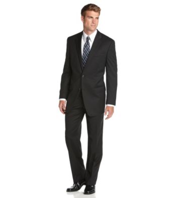 MICHAEL Michael Kors® Men's Solid Black Suit