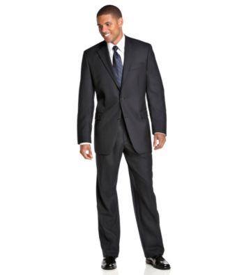 Lauren® Men's Solid Navy Suit