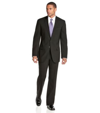 Kenneth Cole New York® Men's Solid Black Suit