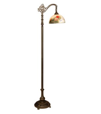 Dale Tiffany Rose Dome Downbridge Floor Lamp
