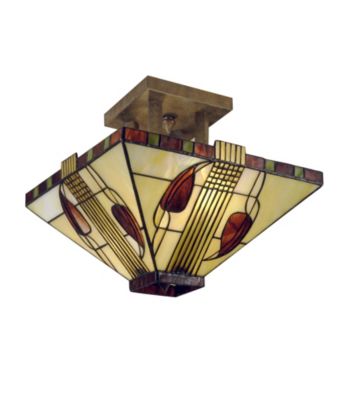 Dale Tiffany Henderson Semi Flush Mount Light