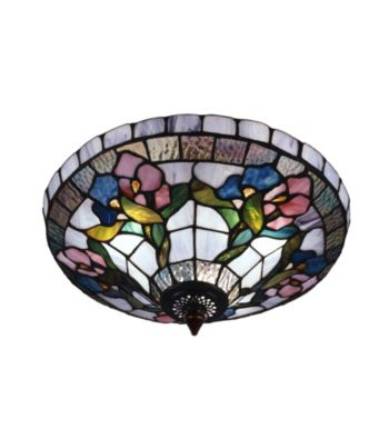 Dale Tiffany Hollyhock Semi-Flush Mount Light