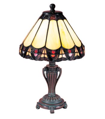 Dale Tiffany Peacock Accent Lamp