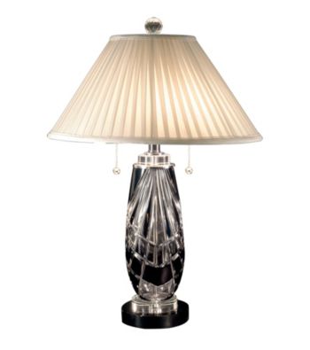Dale Tiffany Black Shield Table Lamp