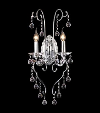 Dale Tiffany Mansfield Crystal Wall Sconce