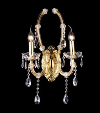 Dale Tiffany Elliott Crystal Wall Sconce
