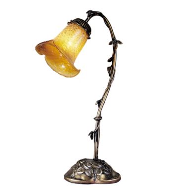 Dale Tiffany Favrile Lilypad Accent Lamp