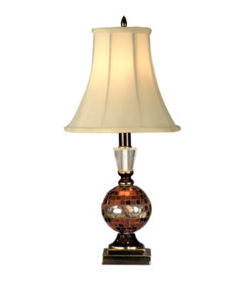 Dale Tiffany Mosaic Art Glass Accent Lamp