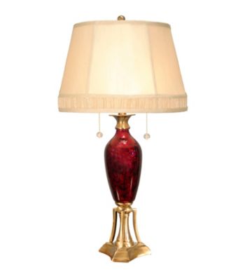 Dale Tiffany Alton Antique Brass Table Lamp