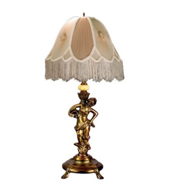Dale Tiffany Lady/Beige Table Lamp