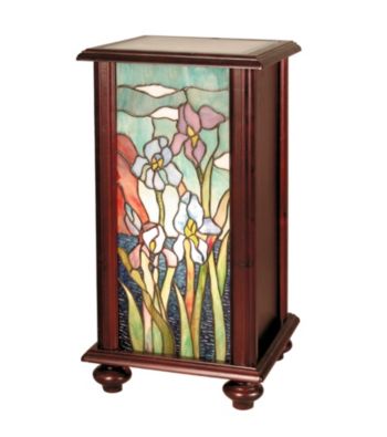 Dale Tiffany Iris Tiffany Pedestal