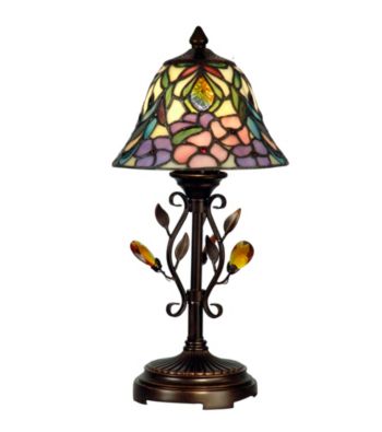 Dale Tiffany Crystal Peony Accent Lamp