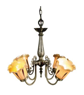 Dale Tiffany Columbus Tulip Art Glass Fixture