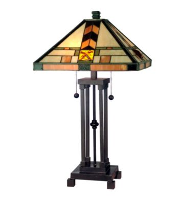 Dale Tiffany Arrow Mission Table Lamp
