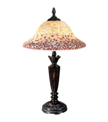 Dale Tiffany Cassidy Mosaic Table Lamp