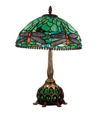 Dale Tiffany Dragonfly Replica Table Lamp