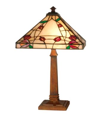 Dale Tiffany Rose Mission Table Lamp