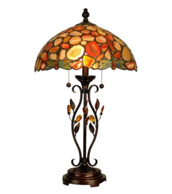 Dale Tiffany Dragonfly Agate Table Lamp
