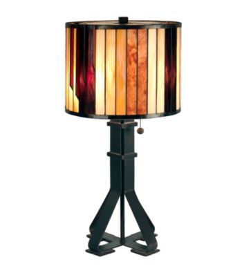 Dale Tiffany Geometric Table Lamp