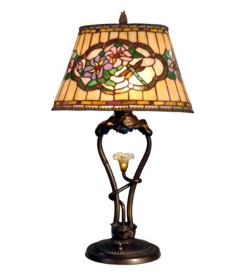 Dale Tiffany Star Flower Table Lamp With LED