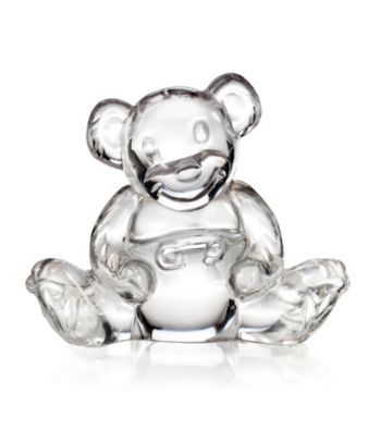 Waterford® Crystal Tender Animals Teddy Bear with Diaper