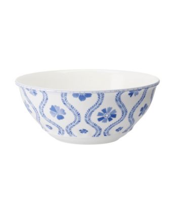 Villeroy & Boch® Farmhouse Touch Blue Flowers Large Vegetable Bowl