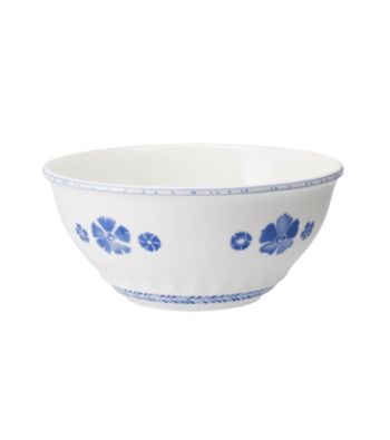 Villeroy & Boch® Farmhouse Touch Blue Flowers Medium Vegetable Bowl