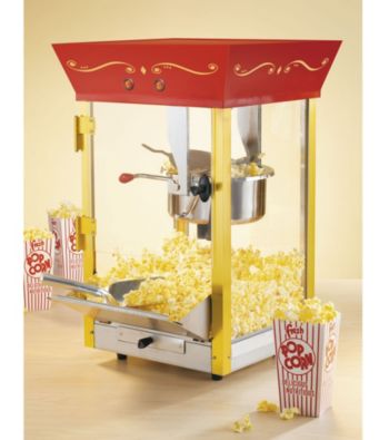 Nostalgia Electrics® Vintage Collection™ Old Fashioned Movie Time Popcorn Maker - Red