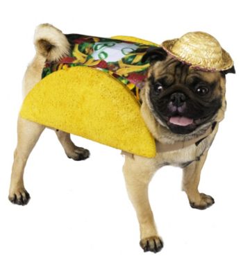 Taco Pet Food Dog Costume