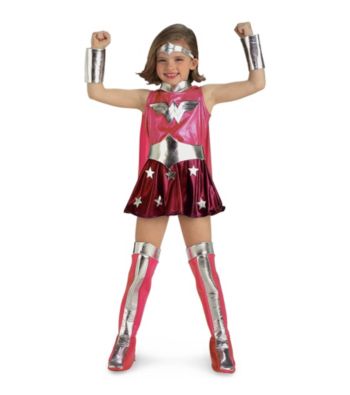 Pink Wonder Woman Child's Costume
