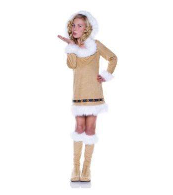 Eskimo Girl Child's Costume