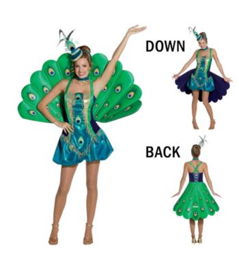 Peacock Adult Costume