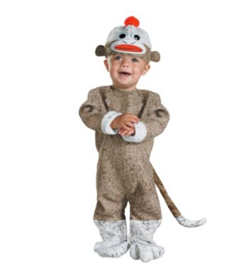 Sock Monkey Infant Costume