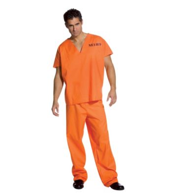 Jailhouse Jumpsuit Adult Costume