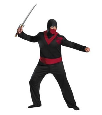 Ninja Warrior Adult Plus Costume