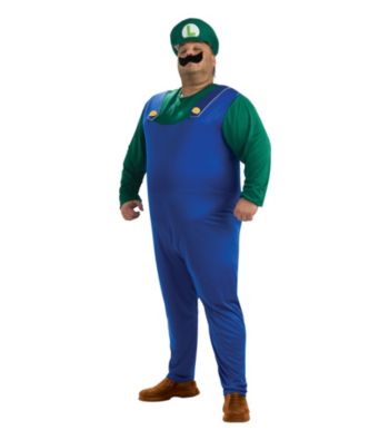 Super Mario Bros. - Luigi Plus Adult Costume
