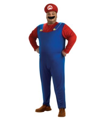 Super Mario Bros. - Mario Plus Adult Costume
