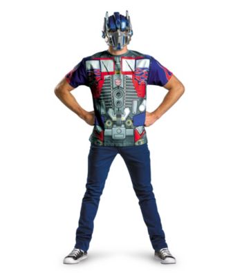 Transformers 3 Dark Of The Moon Movie - Optimus Prime Adult Costume Kit