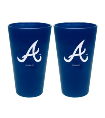 Boelter Brands MLB® Atlanta Braves 2-Pack Frosted Pint Glasses