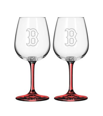 Boelter Brands MLB® Boston Red Sox 2-Pack Wine Glasses