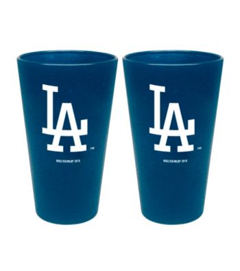 Boelter Brands MLB® Los Angeles Dodgers 2-Pack Frosted Pint Glasses