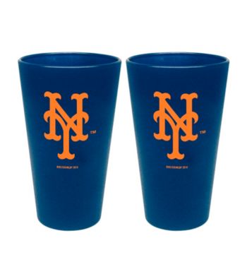 Boelter Brands MLB® New York Mets 2-Pack Frosted Pint Glasses