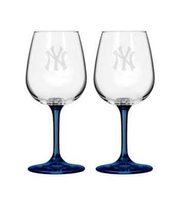Boelter Brands MLB® New York Yankees 2-Pack Wine Glasses
