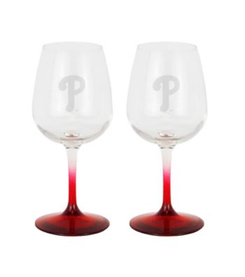 UPC 842451060215 product image for Boelter Brands MLB Philadelphia Phillies 2-Pack Wine Glasses | upcitemdb.com