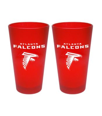 Boelter Brands NFL® Atlanta Falcons 2-Pack Frosted Pint Glasses