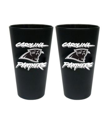 Boelter Brands NFL® Carolina Panthers 2-Pack Frosted Pint Glasses