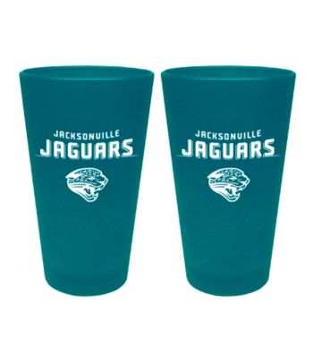 Boelter Brands NFL® Jacksonville Jaguars 2-Pack Frosted Pint Glasses