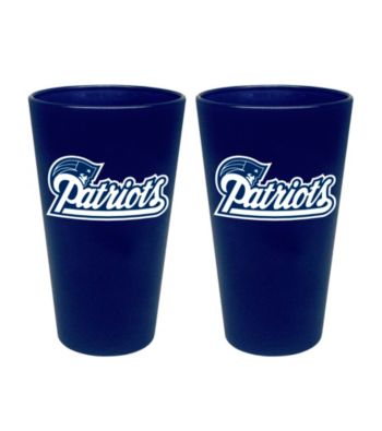 Boelter Brands NFL® New England Patriots 2-Pack Frosted Pint Glasses