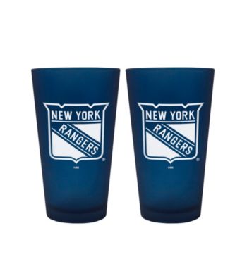 Boelter Brands NHL® New York Rangers 2-Pack Frosted Pint Glasses
